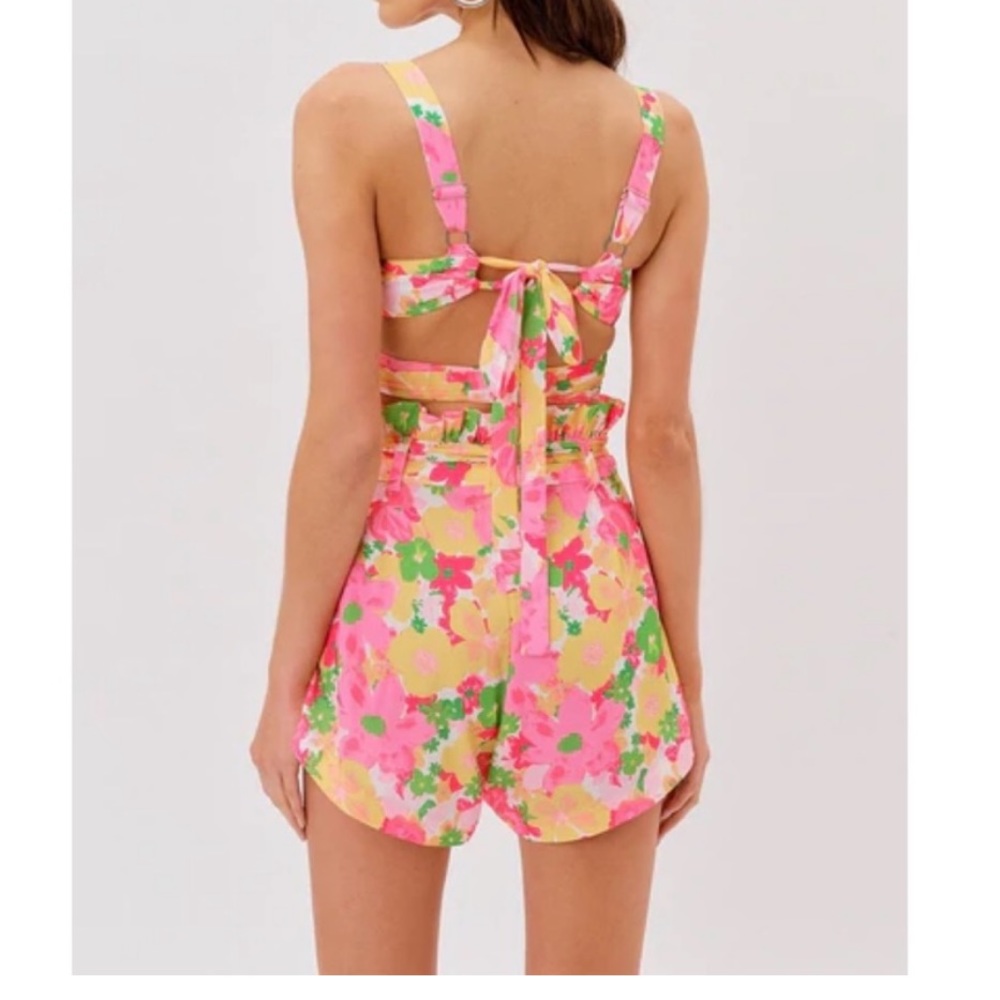 NWT For Love and Lemons Set : Avery Bra Top & Miranda Shorts - Picture 2 of 8